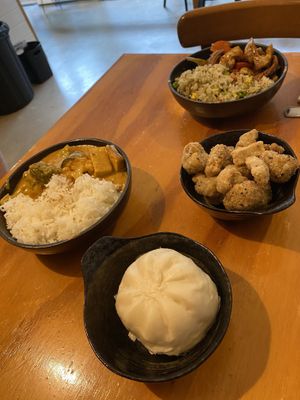 A great lunch   at Root Vegetarian in Cairns