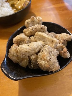Cauliflower and ‘calamari’   at Root Vegetarian in Cairns