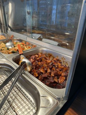 Saitan und Süßkartoffeln  at Root Vegetarian in Cairns