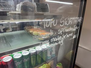 Cabinet   at Root Vegetarian in Cairns