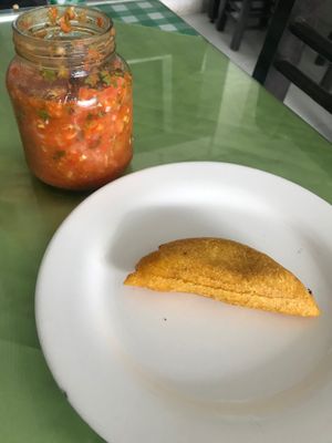 Empanadas  at Restaurante Vegetariano in Santa Rosa De Cabal