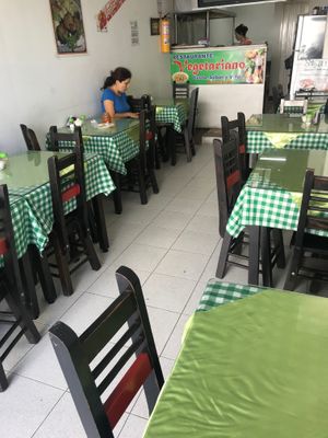 Seating at Restaurante Vegetariano in Santa Rosa De Cabal