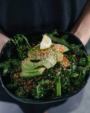 our famous green bowl at Soco in Kingscliff