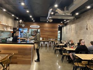 Seating inside and outside  at Yababa in Brisbane