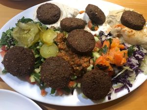 Mixed plate  at Yababa in Brisbane