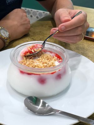 Dessert Malabi  at Yababa in Brisbane