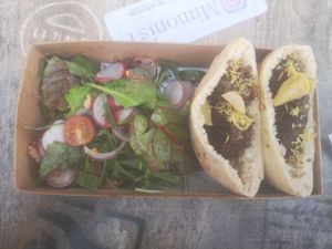 Kabab at Mimoni's in Jerusalem