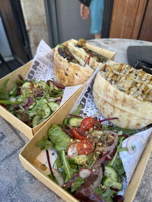   at Mimoni's in Jerusalem