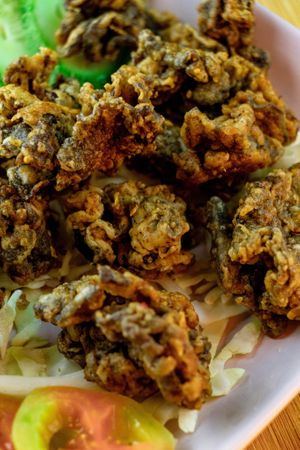 Chicharon Bulaklak at Bec and Geri's in Davao City