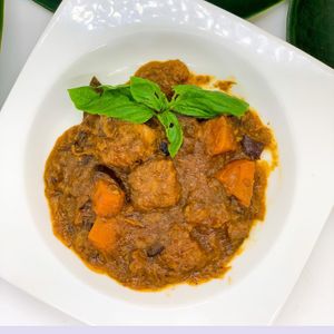 Menudo at Bec and Geri's in Davao City