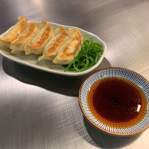 Vegan GYOZA（No meat，No egg，No fish） at Kasanegasane in Hiroshima