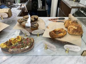 Savory and sweet pastries. at Coffee And Plants in Pasadena