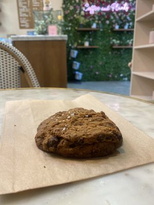 Chocolate chunk cookie   at Coffee And Plants in Pasadena