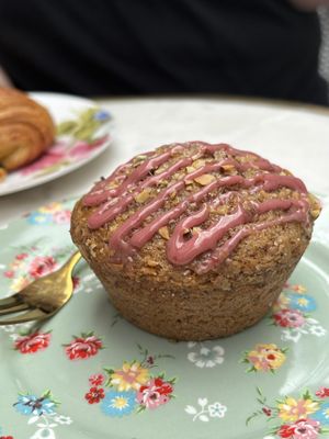 Cherry Almond Muffin   at Coffee And Plants in Pasadena