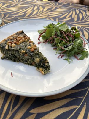 Quiche   at Kavárna Bárka in Cernosice