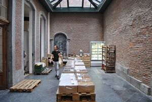 Bulk products: flour, pasta, rice, cereals, salt... at Les Petits Producteurs in Liege