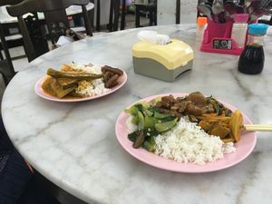Buffet at JuFu Vegetarian - Restoran Makan Sayuran in Alor Setar