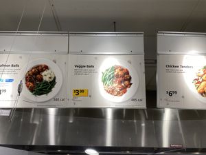 Veggie balls are vegan  at IKEA in Tampa