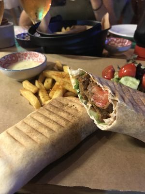 Vegan doner  at Cute Gastro Pub in Izmir