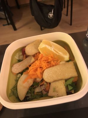 Tofu salad at Cute Gastro Pub in Izmir