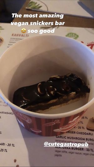 Snickers bar at Cute Gastro Pub in Izmir