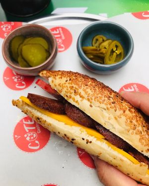 vegan kumru   at Cute Gastro Pub in Izmir