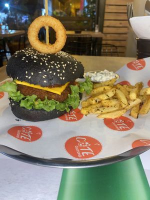Burger  at Cute Gastro Pub in Izmir