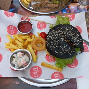 Alaturka Burger at Cute Gastro Pub in Izmir