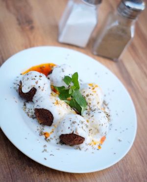 Falafel at Cute Gastro Pub in Izmir