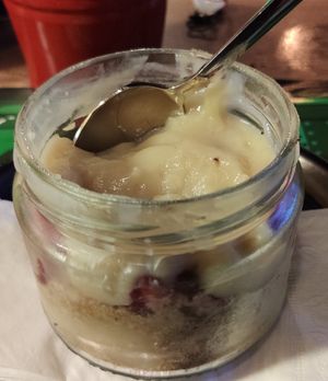 Magnolia - a simple, yet a tasty desert. at Cute Gastro Pub in Izmir