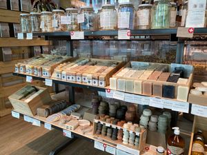 our shampoo, conditioner and body wash collection at Chez Mamie - HB in Zurich