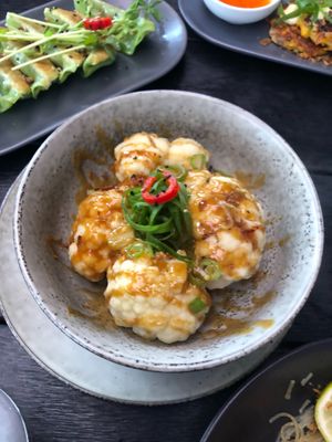 Miso Cauliflower at The Dragon's Den in Forster