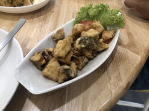 Fried mushroom at Star Vegetarian 星野蔬食 in Johor Bahru