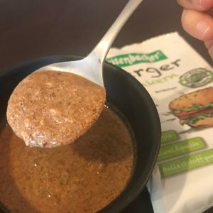 Veggie (vegan) soup at Fitness in Life in Tokyo