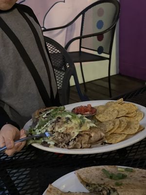 Burrito with avocado   at Sluggo's North Vegetarian Cafe in Chattanooga