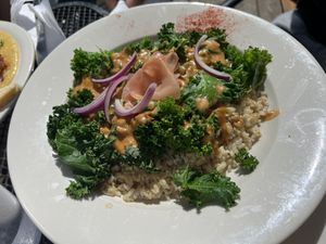 Kale ginger salad   at Sluggo's North Vegetarian Cafe in Chattanooga