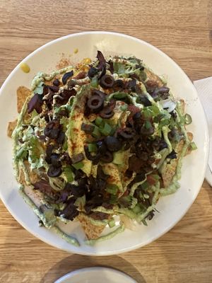 Everyone loves Nachos!!  at Sluggo's North Vegetarian Cafe in Chattanooga