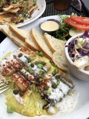 Panhandle Tofu  at Sluggo's North Vegetarian Cafe in Chattanooga