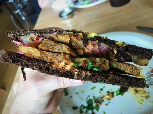 Reuben   at Sluggo's North Vegetarian Cafe in Chattanooga