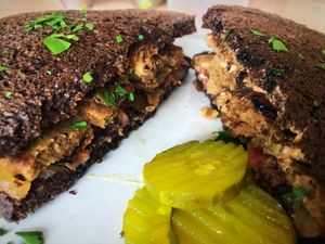 Reuben   at Sluggo's North Vegetarian Cafe in Chattanooga