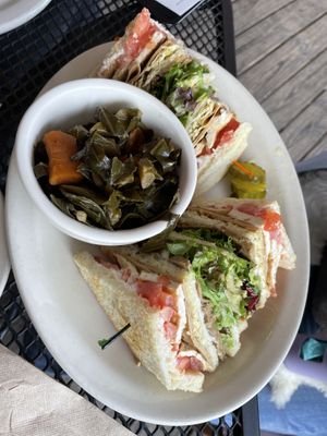 The Deluxe Sandwich   at Sluggo's North Vegetarian Cafe in Chattanooga