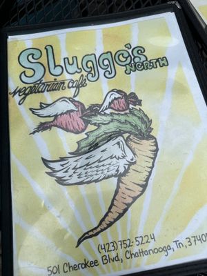   at Sluggo's North Vegetarian Cafe in Chattanooga