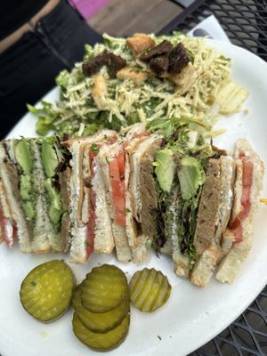   at Sluggo's North Vegetarian Cafe in Chattanooga