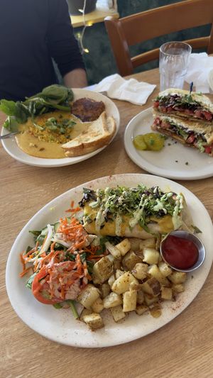   at Sluggo's North Vegetarian Cafe in Chattanooga