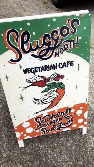  at Sluggo's North Vegetarian Cafe in Chattanooga