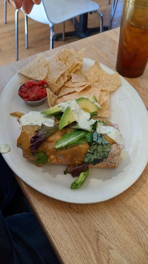 Burrito at Sluggo's North Vegetarian Cafe in Chattanooga