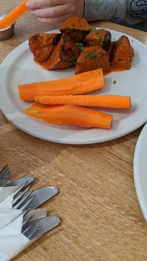 Cheeky wings at Sluggo's North Vegetarian Cafe in Chattanooga