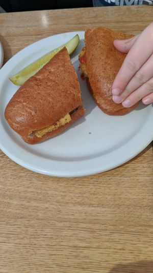 BBQ sandwich at Sluggo's North Vegetarian Cafe in Chattanooga
