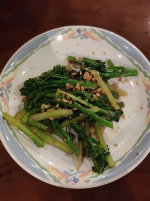 Broccoli at Izakaya Ten in Ho Chi Minh City