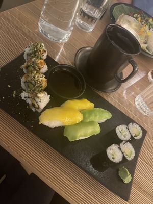 Vegan sushi platter  at Nooch - Asian Kitchen in Amsterdam